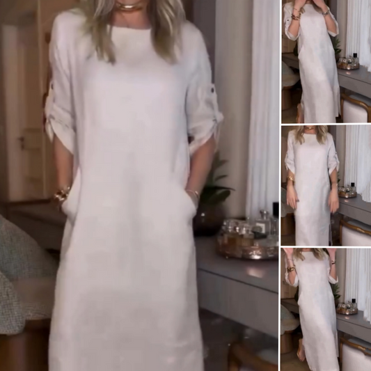 Weites, bequemes und vielseitiges Maxikleid für Damen