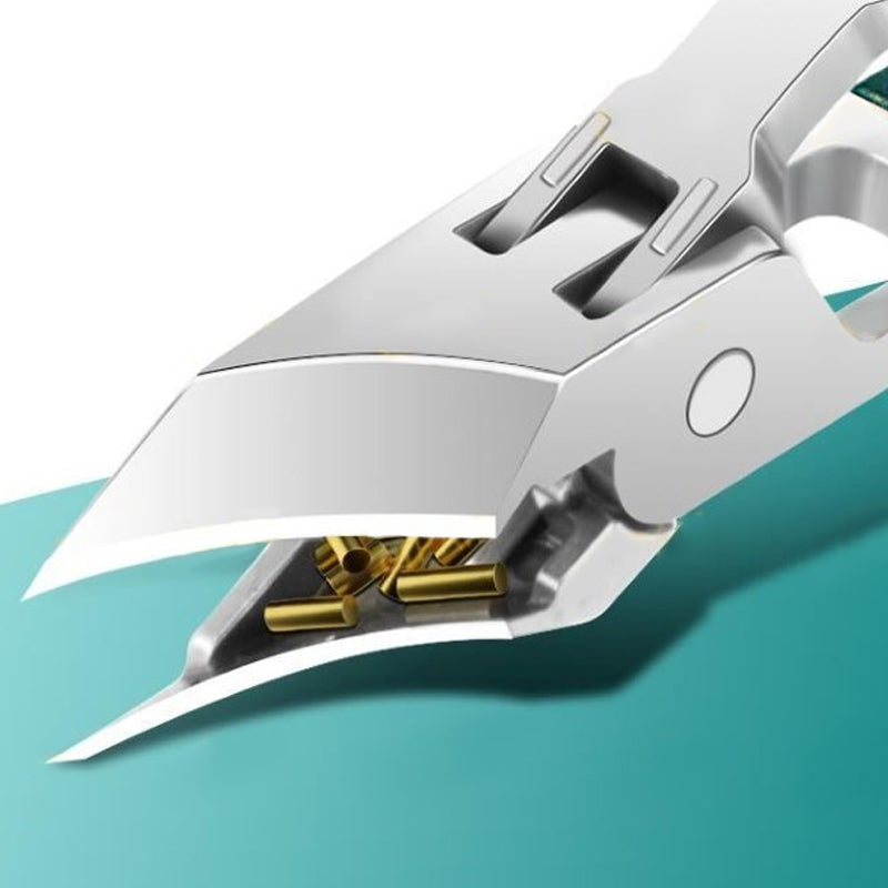 🔥Begrenztes Angebot: 50 % Rabatt🎁 Spritzschutz-Nagelknipser-Set mit 25°-Schrägklinge, 3-teilig