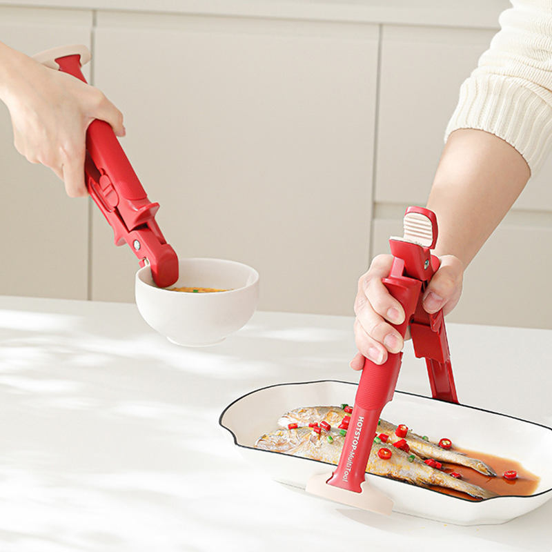 Multifunktionaler Schalenhalter mit Verbrühschutz