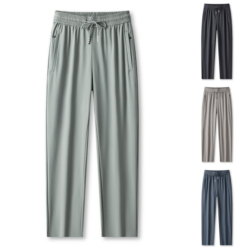 💎 50% RABATT! 💎 Schnelltrocknende Freizeithose mit Eis-Gefühl – Sportlich, Kühlend & Verstellbarer Bund (5 Farben, M–4XL) 🌊👖