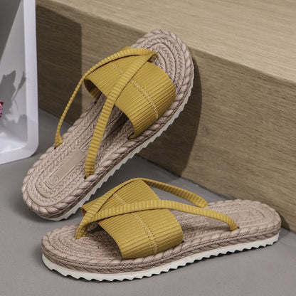 🩴 50% RABATT! 🔥 Sommerliche Bequeme Flip Flops für Frauen – Leicht, Rutschfest & Perfekt Für Strand, Pool & Sonnige Tage ☀️