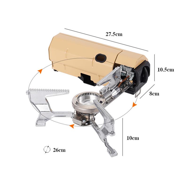 🔥🏕️ 50% RABATT ⏰ Klappbarer Campingherd – rostfrei, kompakt & perfekt für Outdoor-Küche 🍳✨