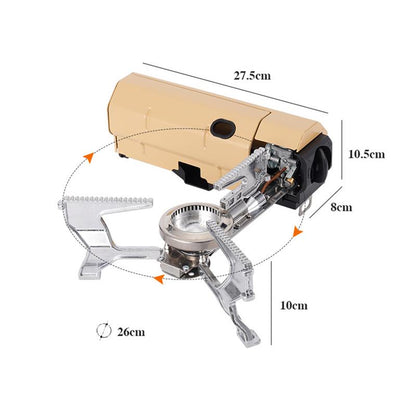 🔥🏕️ 50% RABATT ⏰ Klappbarer Campingherd – rostfrei, kompakt & perfekt für Outdoor-Küche 🍳✨