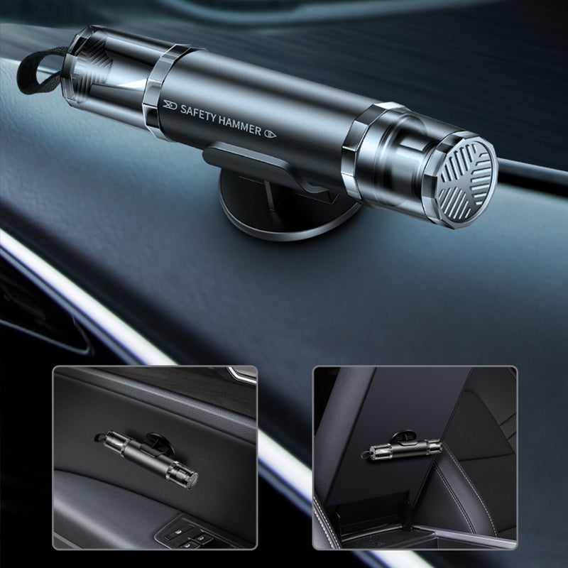 🔨🆘Notfall-Auto-Nothammer-Set – Scheibenbrecher & Gurtschneider in einem 🚗