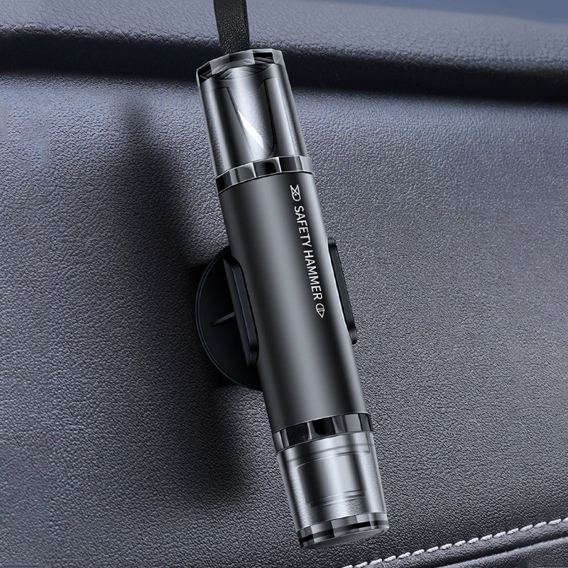 🔨🆘Notfall-Auto-Nothammer-Set – Scheibenbrecher & Gurtschneider in einem 🚗