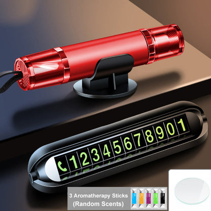 🔨🆘Notfall-Auto-Nothammer-Set – Scheibenbrecher & Gurtschneider in einem 🚗