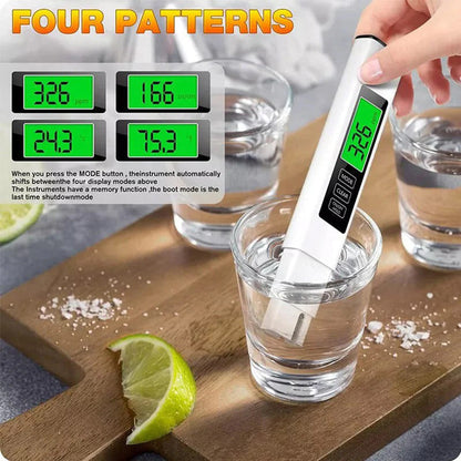 🔥Günstiger denn je 49% Rabatt🔥Multifunktionaler Prüfstift für die Wasserqualität