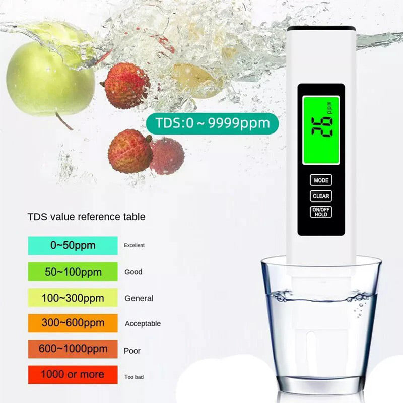 🔥Günstiger denn je 49% Rabatt🔥Multifunktionaler Prüfstift für die Wasserqualität