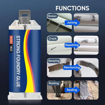 LETZTER TAG AKTION-KAUF 1 ERHALTE 1 GRATIS✨Hochleistungs-Industrieklebstoff – Hitze- & Schlagfest, Schnellhärtend & Für Alle Materialien 🔥