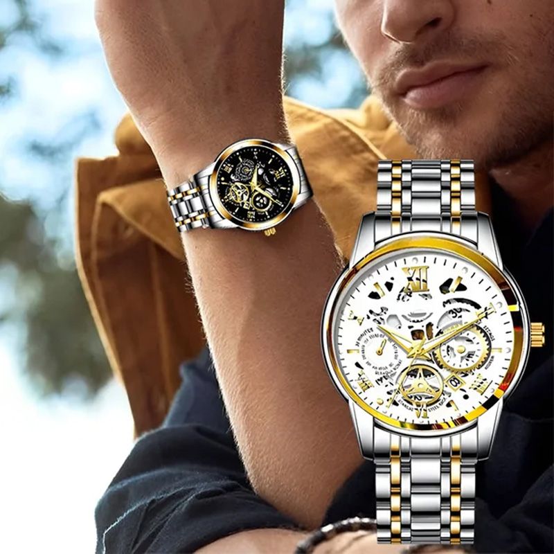 ✨ Stylisches Multifunktionsuhr – Zeitloser Design & Zuverlässige Leistung! ⌚✨