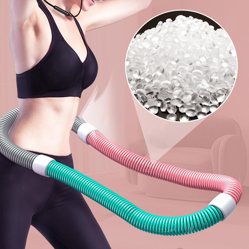 🔥 50 % RABATT! 🏋️‍♂️💪 Weicher Hula-Hoop-Reifen – Effiziente Fettverbrennung ✨🔥