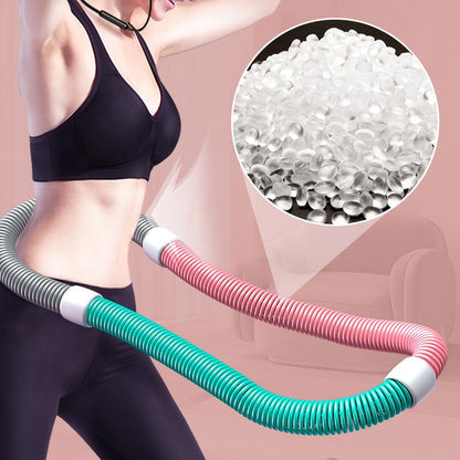 🔥 50 % RABATT! 🏋️‍♂️💪 Weicher Hula-Hoop-Reifen – Effiziente Fettverbrennung ✨🔥