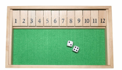 SHUT THE BOX - HOLZWÜRFEL-BRETTSPIEL🔥Viel Spaß beim Spielen mit Kindern