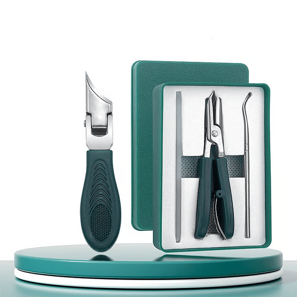⏳Begrenzte Zeit 50% Rabatt💥Von Podologen empfohlener Nagelknipser – Ergonomisches, abgewinkeltes Design für Zehennägel und eingewachsene Nägel