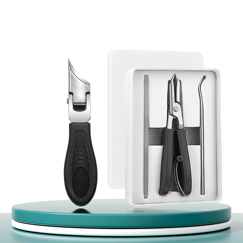 ⏳Begrenzte Zeit 50% Rabatt💥Von Podologen empfohlener Nagelknipser – Ergonomisches, abgewinkeltes Design für Zehennägel und eingewachsene Nägel