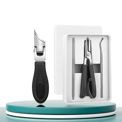 ⏳Begrenzte Zeit 50% Rabatt💥Von Podologen empfohlener Nagelknipser – Ergonomisches, abgewinkeltes Design für Zehennägel und eingewachsene Nägel