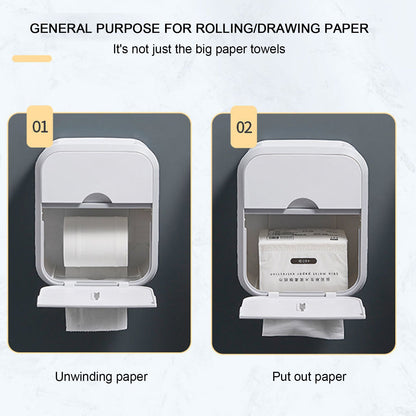 🔥Last Day Sale 50 %🔥Stanzfreie Toilettenpapierhalterbox