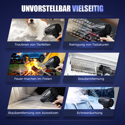 🌪️🌪️Auto Elektrel Schneegebläse Handheld -Lüfter ✨（51% Rabatt für eine begrenzte Zeit!）