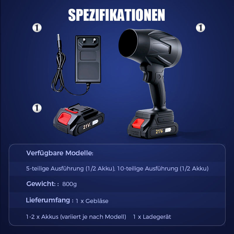 🌪️🌪️Auto Elektrel Schneegebläse Handheld -Lüfter ✨（51% Rabatt für eine begrenzte Zeit!）