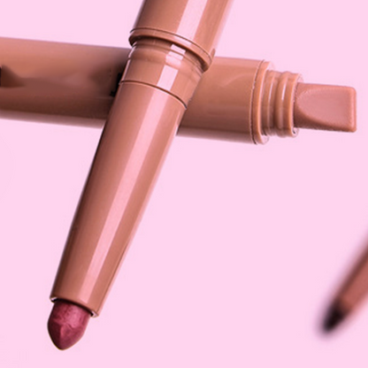🔥2026 Hot Sale – 50 % Rabatt🔥 Doppelseitiger Peptid-Lippenkonturenstift