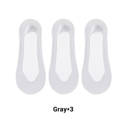 3 Paar für 9,99 €🌴Sommer-Sonderangebote🌴 Ultra-unsichtbare, niedrig geschnittene Bootssocken für Damen aus transparentem Mesh