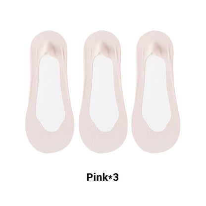 3 Paar für 9,99 €🌴Sommer-Sonderangebote🌴 Ultra-unsichtbare, niedrig geschnittene Bootssocken für Damen aus transparentem Mesh