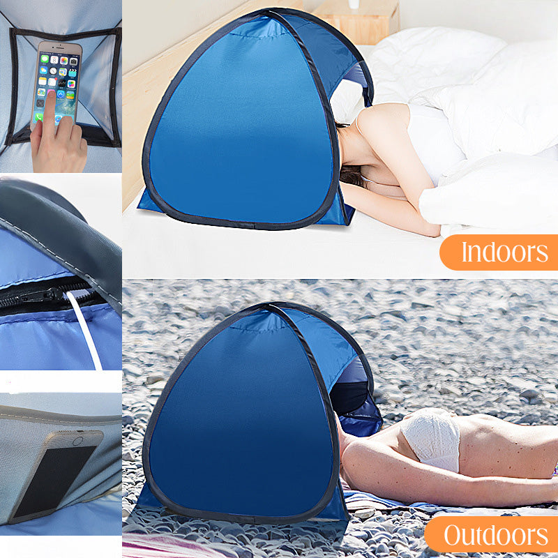 🔥SONDERANGEBOT🔥 Mini-Sonnenschutzzelt zur Befestigung am Kopf