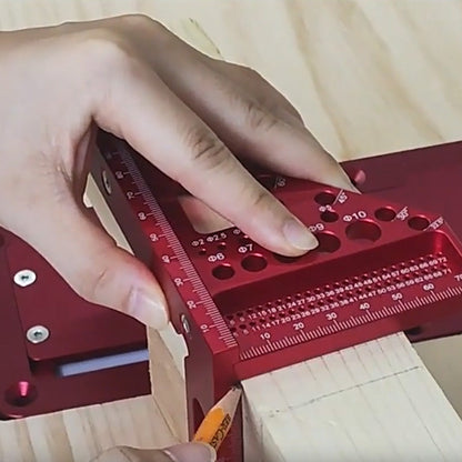 📐Aluminium-Dreieckswinkel für Holzarbeiten⏳✨