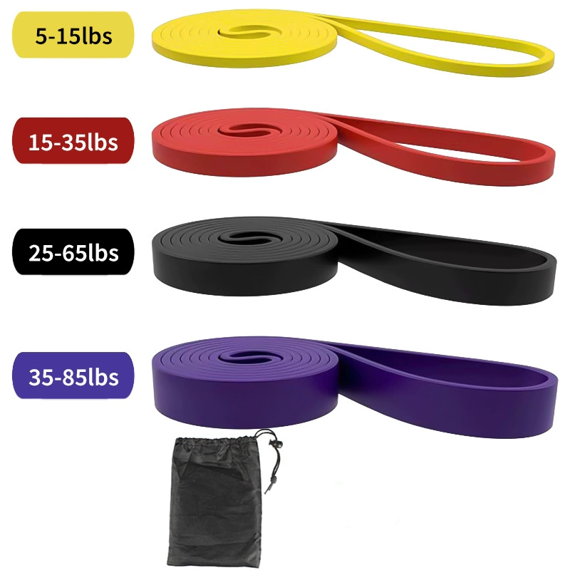 🏋️‍♂️ 50 % RABATT!💪🔥 5-teiliges Fitnessband-Set – 5 Stufen, Anker, Griffe – ideal für Kraft, Yoga & Pilates! 🧘