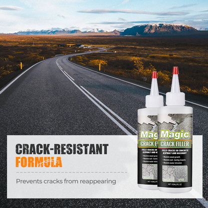 Wasserdichter, hochelastischer Rissfüller für Beton