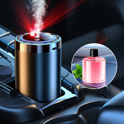 🚘 Auto-Diffusor mit Automatikstart & LED-Beleuchtung – 5x stärkerer Duft, 100% natürliche Öle, passt in jedes Fahrzeug!