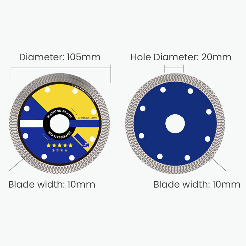 Superdünne Trennscheiben für Keramikfliesen