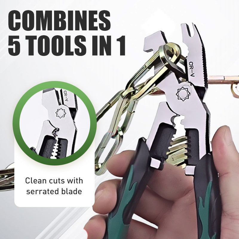 🛠️5-IN-1 Curved Head Multi-Functional Wire Stripper