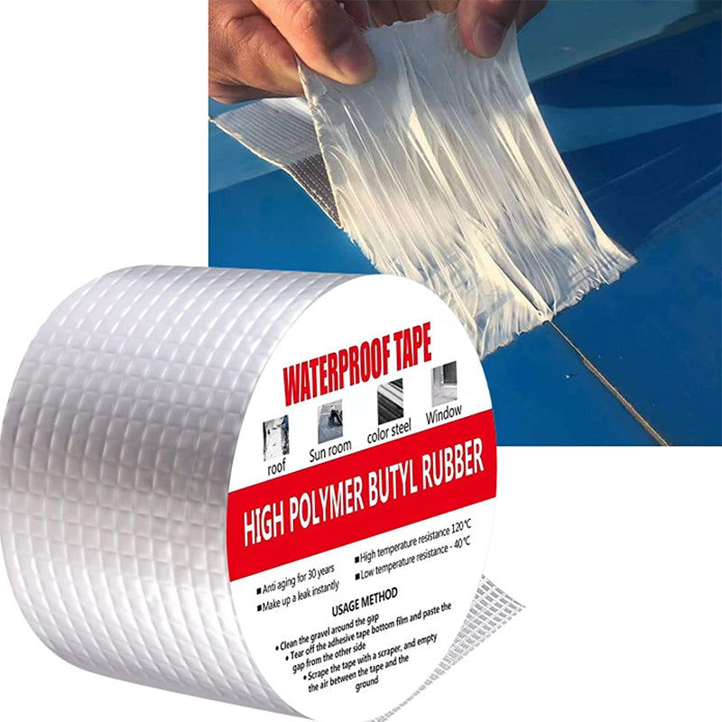 🔥 Nur heute: 55 % Rabatt! – 🎁 Hochbelastbares wasserdichtes Aluminiumband – Sofortige Reparatur und Abdichtung bei Lecks