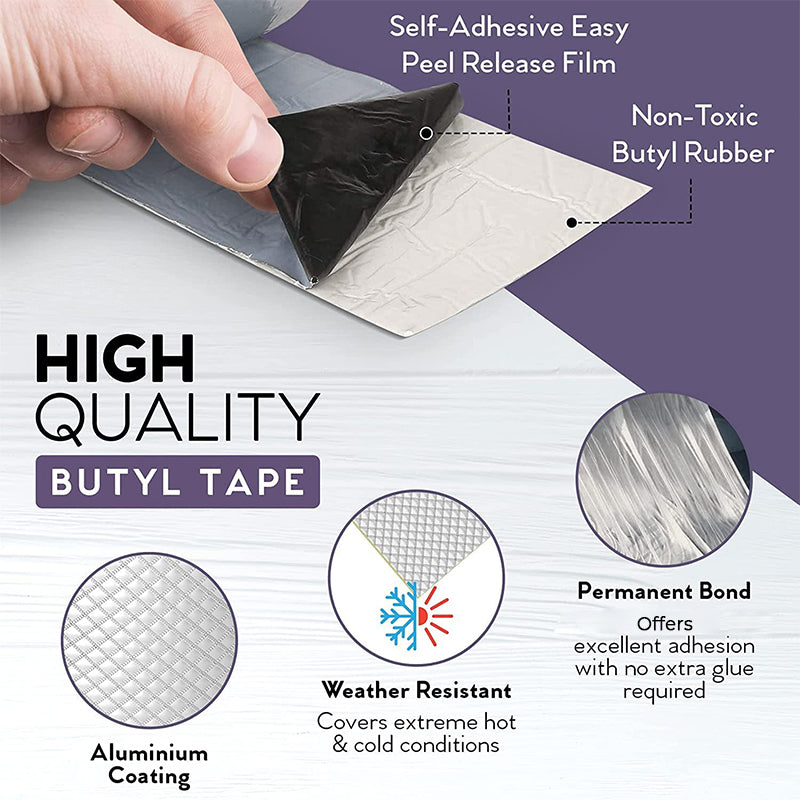🔥 Nur heute: 55 % Rabatt! – 🎁 Hochbelastbares wasserdichtes Aluminiumband – Sofortige Reparatur und Abdichtung bei Lecks