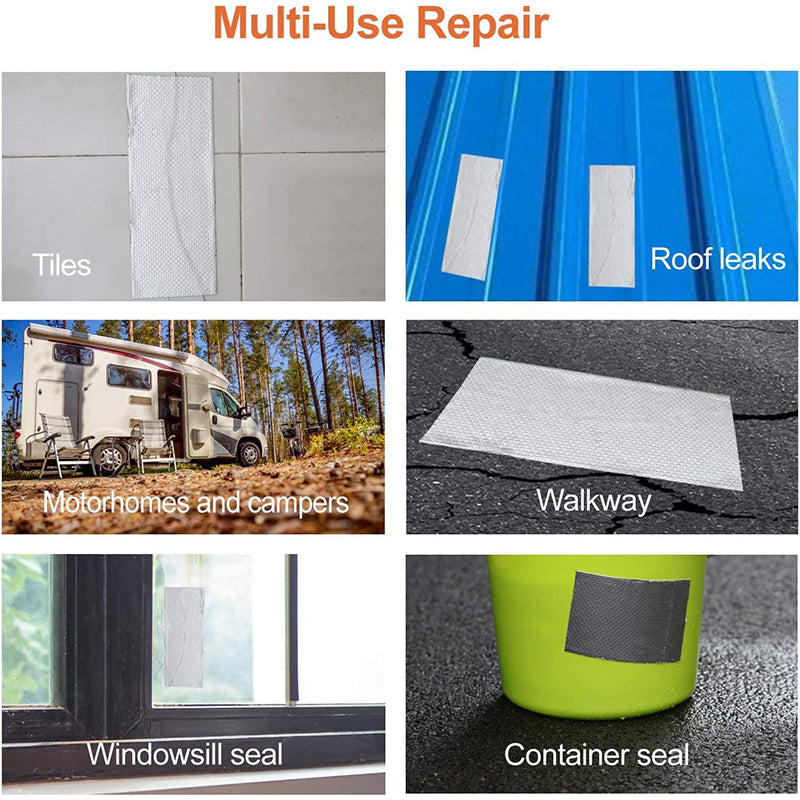 🔥 Nur heute: 55 % Rabatt! – 🎁 Hochbelastbares wasserdichtes Aluminiumband – Sofortige Reparatur und Abdichtung bei Lecks