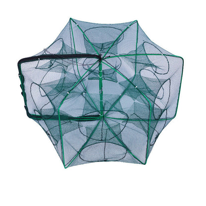🚨 50% RABATT! 🚨 Automatisches Klapp-Netz für Angler - Verstärktes Fangnetz aus Nylon, Keschernetz mit Teleskopstiel 🎣✨