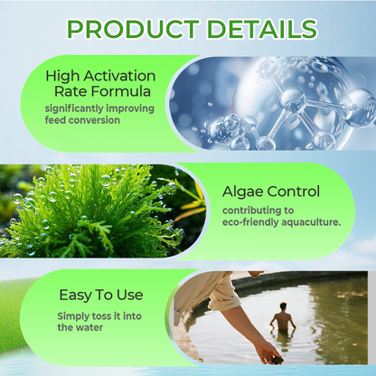 Multifunktionales Futterergänzungspulver für Aquakultur 🌊🐟✨