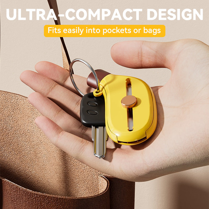 3-in-1-Mini-Obstschäler und -Messer mit einziehbarer Klinge