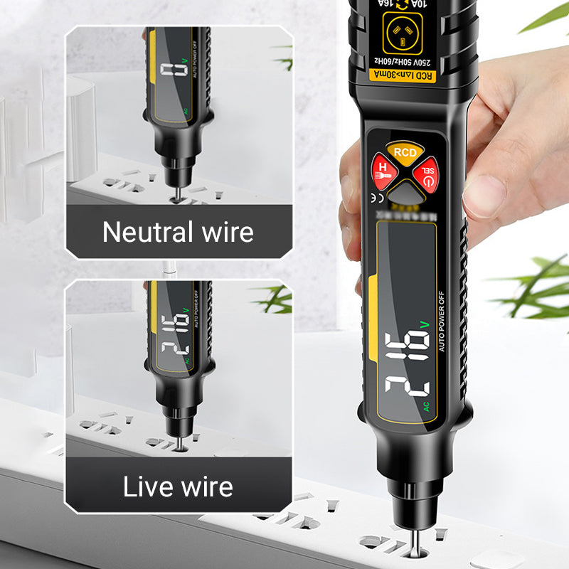 💥2025 Neues Upgrade⚡Multifunktionaler intelligenter Strommessstift