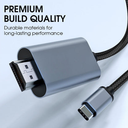 🎬 50% RABATT! 🔌 4K Ultra HD Typ-C zu HDMI Adapter – Plug & Play, Kompatibel & Stabiler Streaming 📺