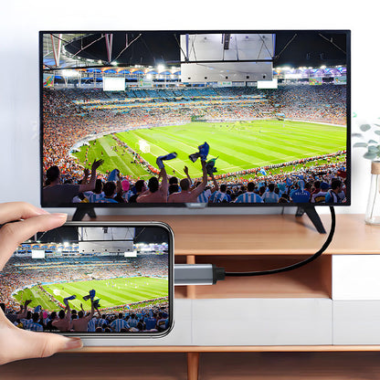 🎬 50% RABATT! 🔌 4K Ultra HD Typ-C zu HDMI Adapter – Plug & Play, Kompatibel & Stabiler Streaming 📺