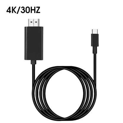 🎬 50% RABATT! 🔌 4K Ultra HD Typ-C zu HDMI Adapter – Plug & Play, Kompatibel & Stabiler Streaming 📺