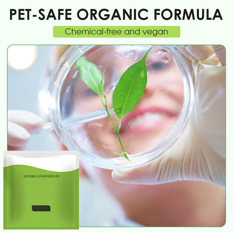 Mikrobieller organischer Blumendünger