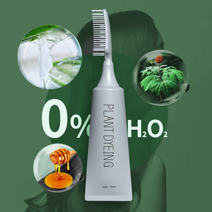 💇‍♀️ KAUFE 2 ERHALTE 1 GRATIS! ✨ Deutsche Pflanzenhaarfarbe für Salon-Perfekte Wurzeln – 100% Pflanzenkraft, Einfache Anwendung & Deckt Graues Haar In 5 Minuten 🌿
