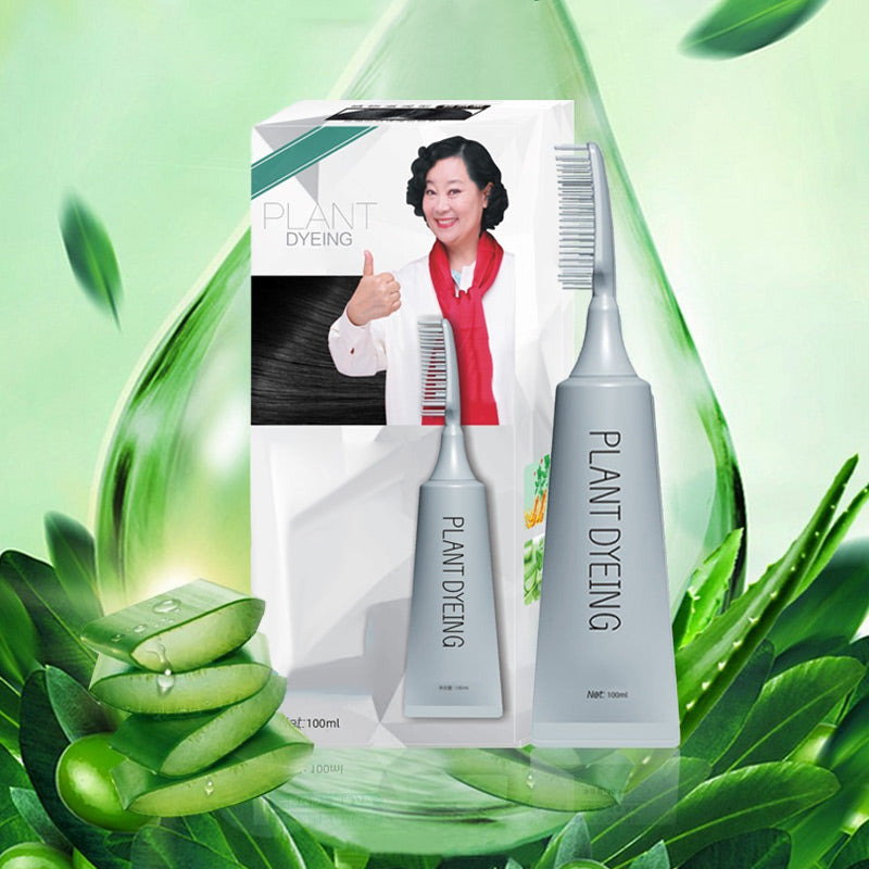 💇‍♀️ KAUFE 2 ERHALTE 1 GRATIS! ✨ Deutsche Pflanzenhaarfarbe für Salon-Perfekte Wurzeln – 100% Pflanzenkraft, Einfache Anwendung & Deckt Graues Haar In 5 Minuten 🌿