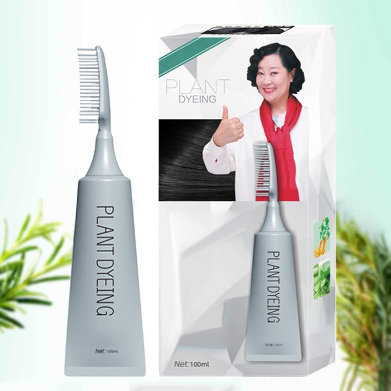 💇‍♀️ KAUFE 2 ERHALTE 1 GRATIS! ✨ Deutsche Pflanzenhaarfarbe für Salon-Perfekte Wurzeln – 100% Pflanzenkraft, Einfache Anwendung & Deckt Graues Haar In 5 Minuten 🌿