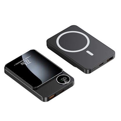 📢📢50 % Rabatt!!🥳💞 50K+ VERKAUFT! ⚡🔋 22,5 W 10.000 mAh Magnetisches Slim Powerbank
