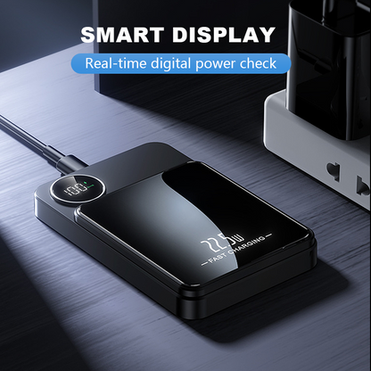 📢📢50 % Rabatt!!🥳💞 50K+ VERKAUFT! ⚡🔋 22,5 W 10.000 mAh Magnetisches Slim Powerbank