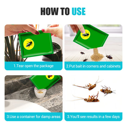 🔥All-in-One-Köder zur wirksamen Bekämpfung von Kakerlaken